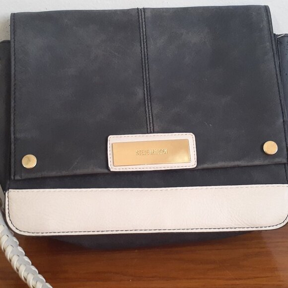 Sac Steve Madden gris en cuir - Picture 5 of 8